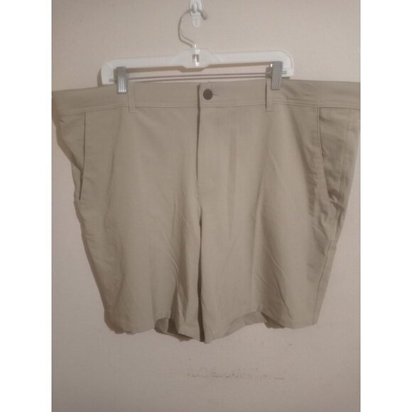 George Other - NWT George Men's Above the Knee Brown Shorts Stretch size 46 New
